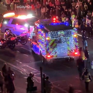 VIDEO: 10 injured at holiday parade