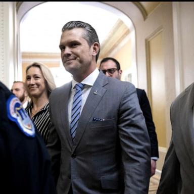 VIDEO: Pete Hegseth back on Capitol Hill to shore up support among Republican senators 