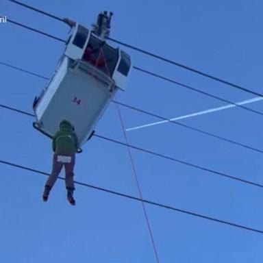 VIDEO: Dramatic Colorado ski slope rescue