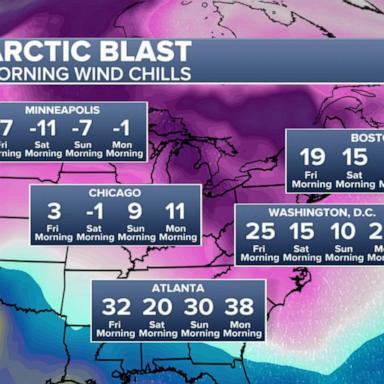 VIDEO: Winter storm brings biting cold to much of US 