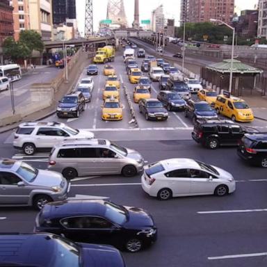 VIDEO: NYC drivers face 1st workday commute with new tolls 