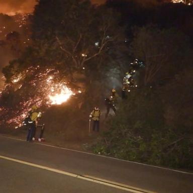 VIDEO: New wildfires prompt evacuations near San Diego 