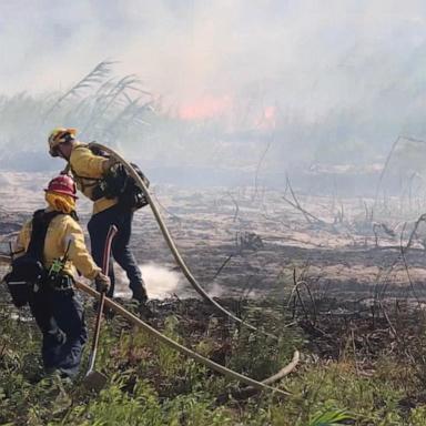 VIDEO: Forward progress of Sepulveda Fire stopped, evacuation warnings lifted 