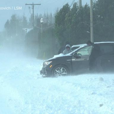 VIDEO: Atmospheric river triggers alerts for flooding, snow, avalanches in the West 