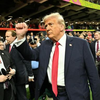 VIDEO: Trump brings unprecedented security to the 2025 Super Bowl