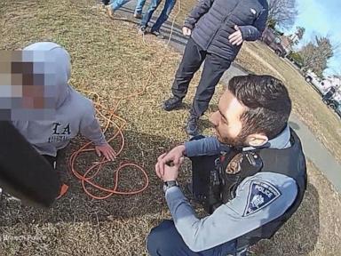 WATCH:  New Jersey police officer reunites with boy he rescued from frozen lake