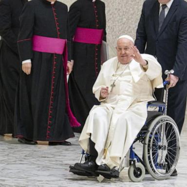 VIDEO: Pope Francis hospitalized for bronchitis treatment