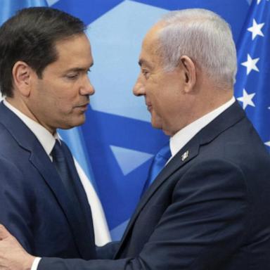 VIDEO: Rubio meets with Israeli Prime Minister Benjamin Netanyahu