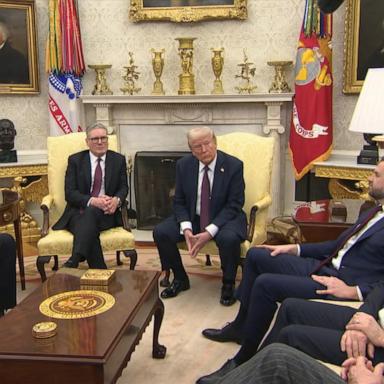 VIDEO: Trump hosts British PM Keir Starmer for Ukraine talks at White House 