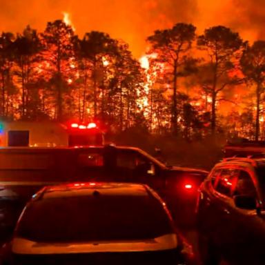 VIDEO: Crews battle more than 175 wildfires across Carolinas 