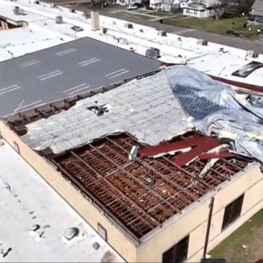 VIDEO: Severe storms with rain, wind, lightning hammer the South 