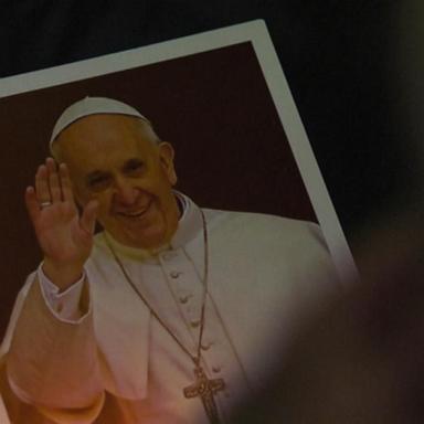 VIDEO: Pope Francis surprises faithful with audio message 