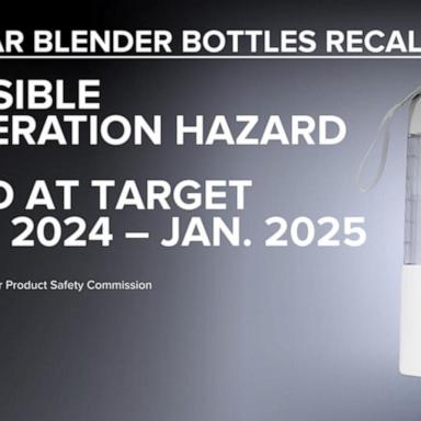 VIDEO: Nearly 200,000 Vivitar 'blender bottles' recalled