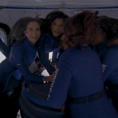 VIDEO: All-female Blue Origin crew blasts into space, including pop star Katy Perry