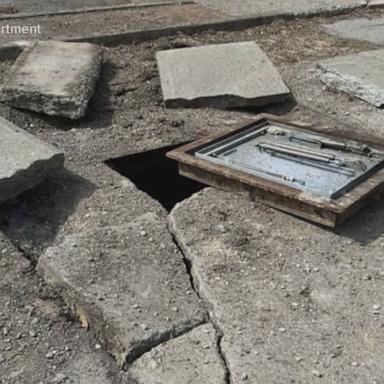 Several manhole covers explode outside of NYC 