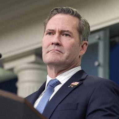 VIDEO: Trump removes embattled adviser Mike Waltz from security team after Signal scandal