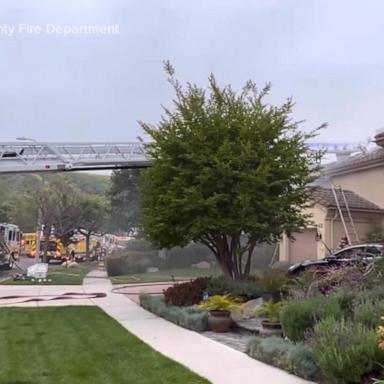 VIDEO: 'It kind of exploded': Witness describes fatal small plane crash in California