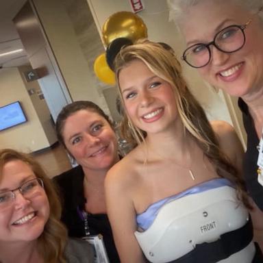VIDEO: America strong: Medical heroes throw a prom to hospitalized high schooler