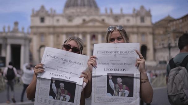 David Muir shares memorable images after historic election of Pope Leo XIV