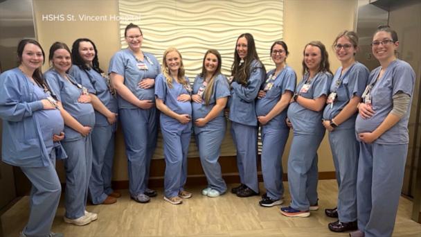 14 Wisconsin nurses pregnant at the same time 
