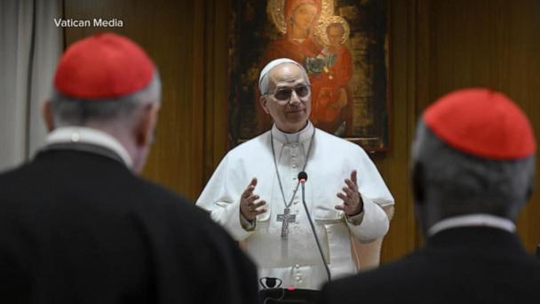 Pope Leo XIV makes 1st trip outside Rome 