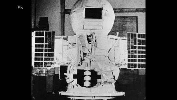 Soviet-era spacecraft remains return to Earth 