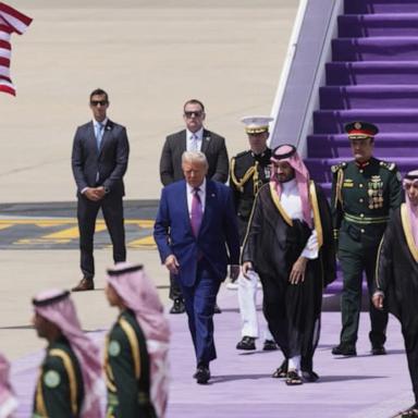 VIDEO: Trump announces plans to lift U.S. sanctions on Syria in high-stakes trip to Mideast