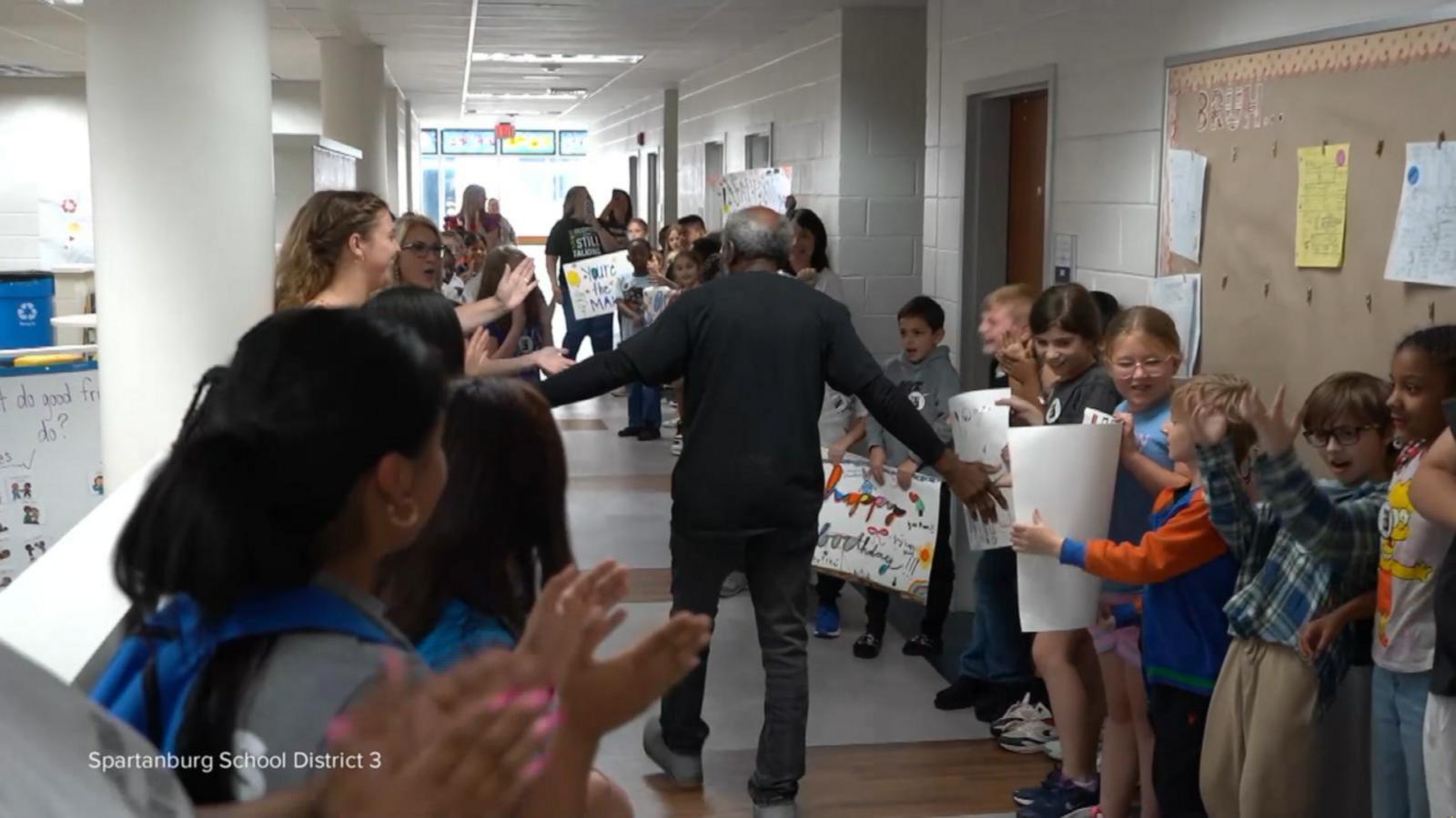 WATCH:  Students across America celebrate support staff as school year comes to an end