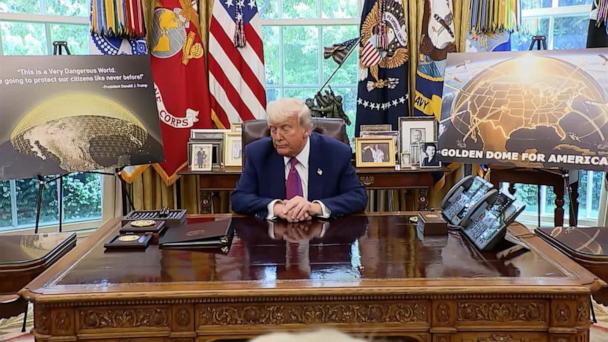 Trump plans 'Golden Dome' shield defense system for U.S.