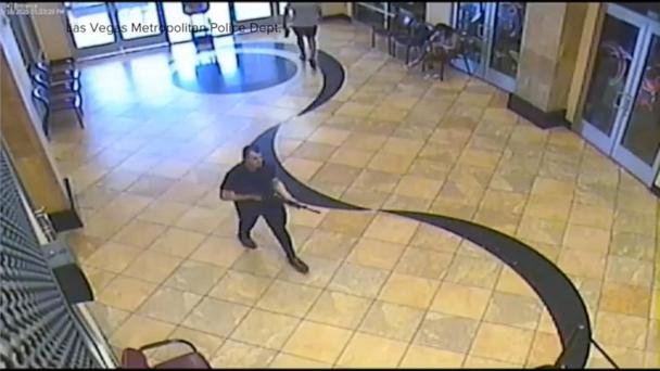 Newly released images show deadly Las Vegas gym shooting