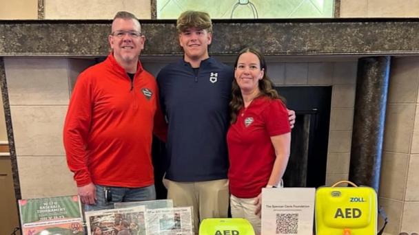 High school athlete finds a new passion after brush with death 