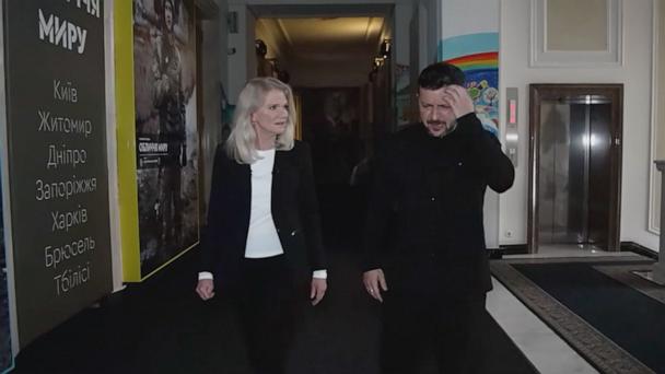 ABC News exclusive: Zelenskyy speaks out as Russia retaliates