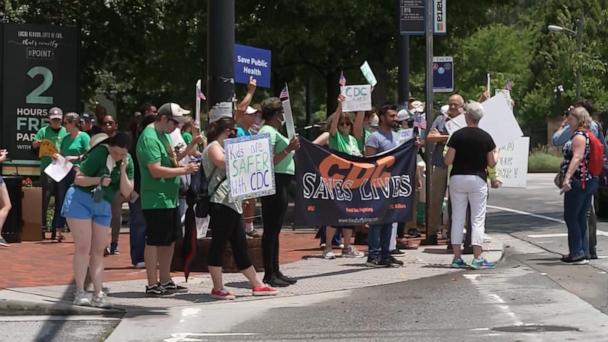 CDC workers protest after RFK Jr. purges agency's vaccine panel