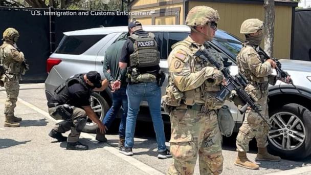 Mass protests spread across the U.S. in response to ICE raids