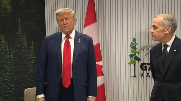 Trump warns Iran about war in meeting with G7 leaders