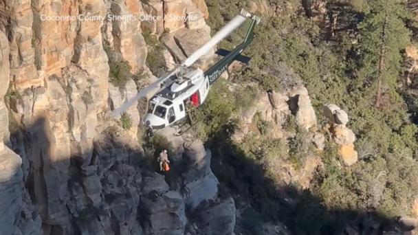 Arizona camper missing for days rescued from area known as 'Edge of the World'