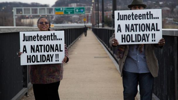 Communities across America celebrate Juneteenth
