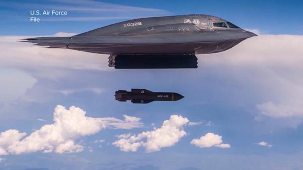 Pentagon weighs capabilities of U.S. bombs on battlefield