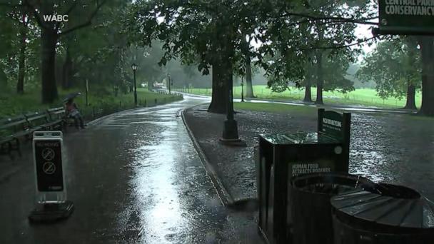 Severe storms hit East Coast with storm watches in effect along the I-95 corridor