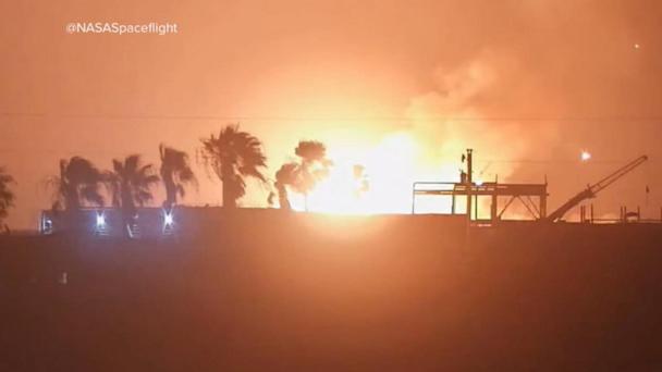SpaceX Starship explodes into massive fireball
