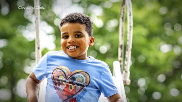 America Strong: A brave little boy can run around like a normal 7-year-old!