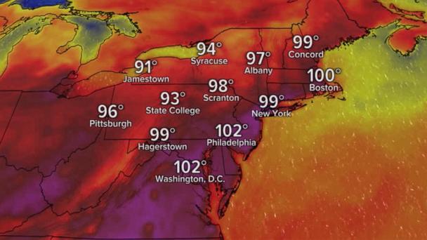 Life-threatening, record-breaking weather and temperatures across the US