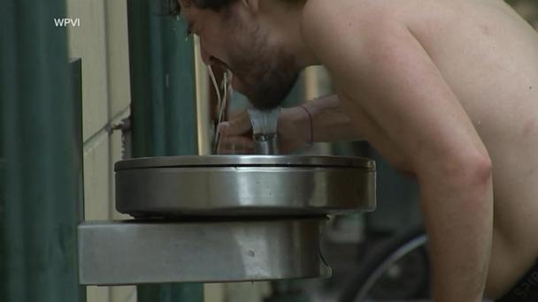 High temperatures and humidity bring oppressive heat to nearly half of America