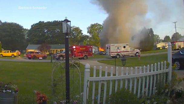 Firefighters hurt after destructive home explosion rocks Ohio neighborhood