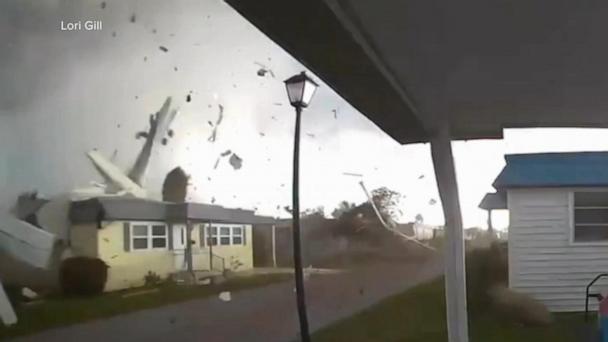 Severe storms trigger tornadoes, damage structures in the Midwest and Southeast