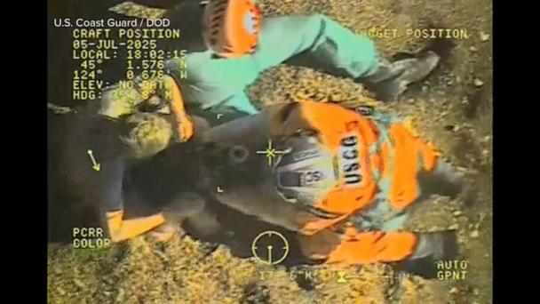 Coast Guard rescues 2 teens trapped on a cliff in Oregon