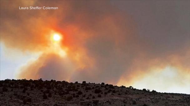 Grand Canyon visitors forced to leave as wildfire rages in Arizona