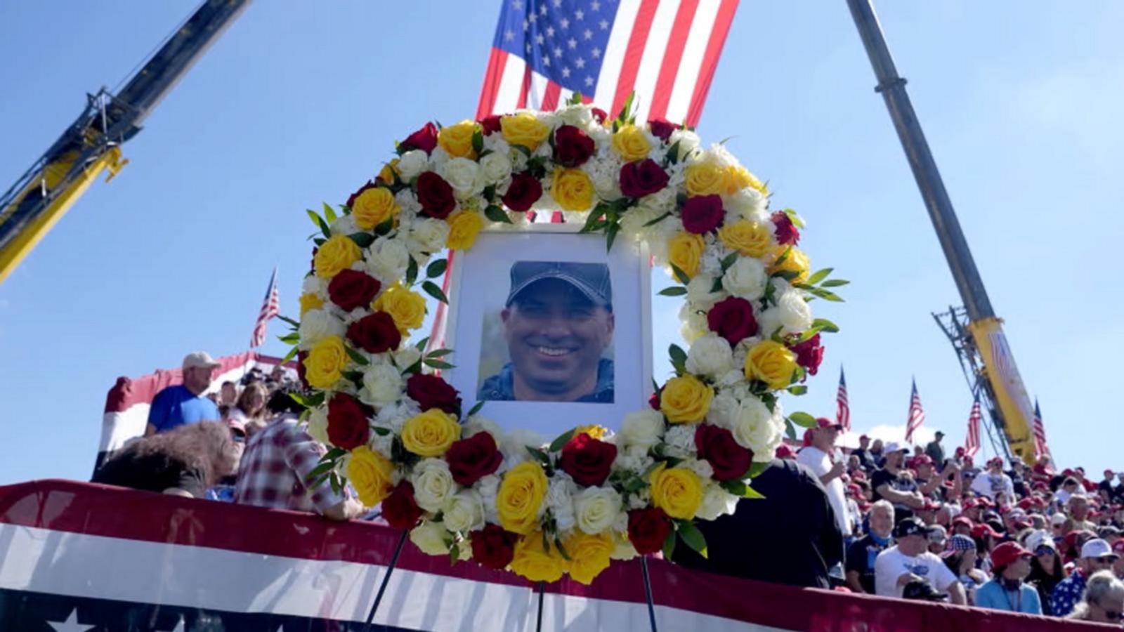 VIDEO: Remembering the fallen firefighter