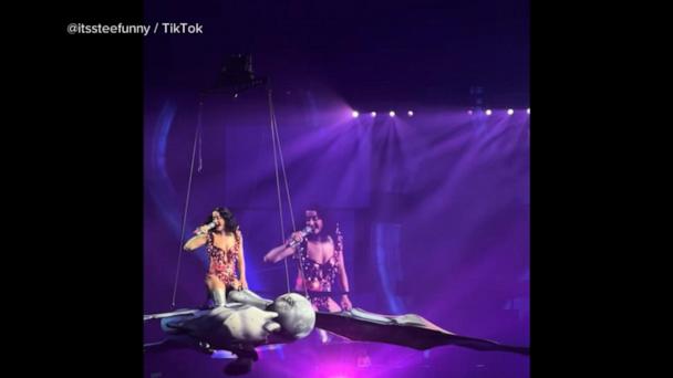 Terrifying midair scare for Katy Perry