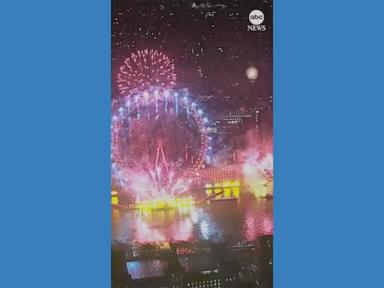 London's New Year Fireworks Defy Gloom with Message of Hope